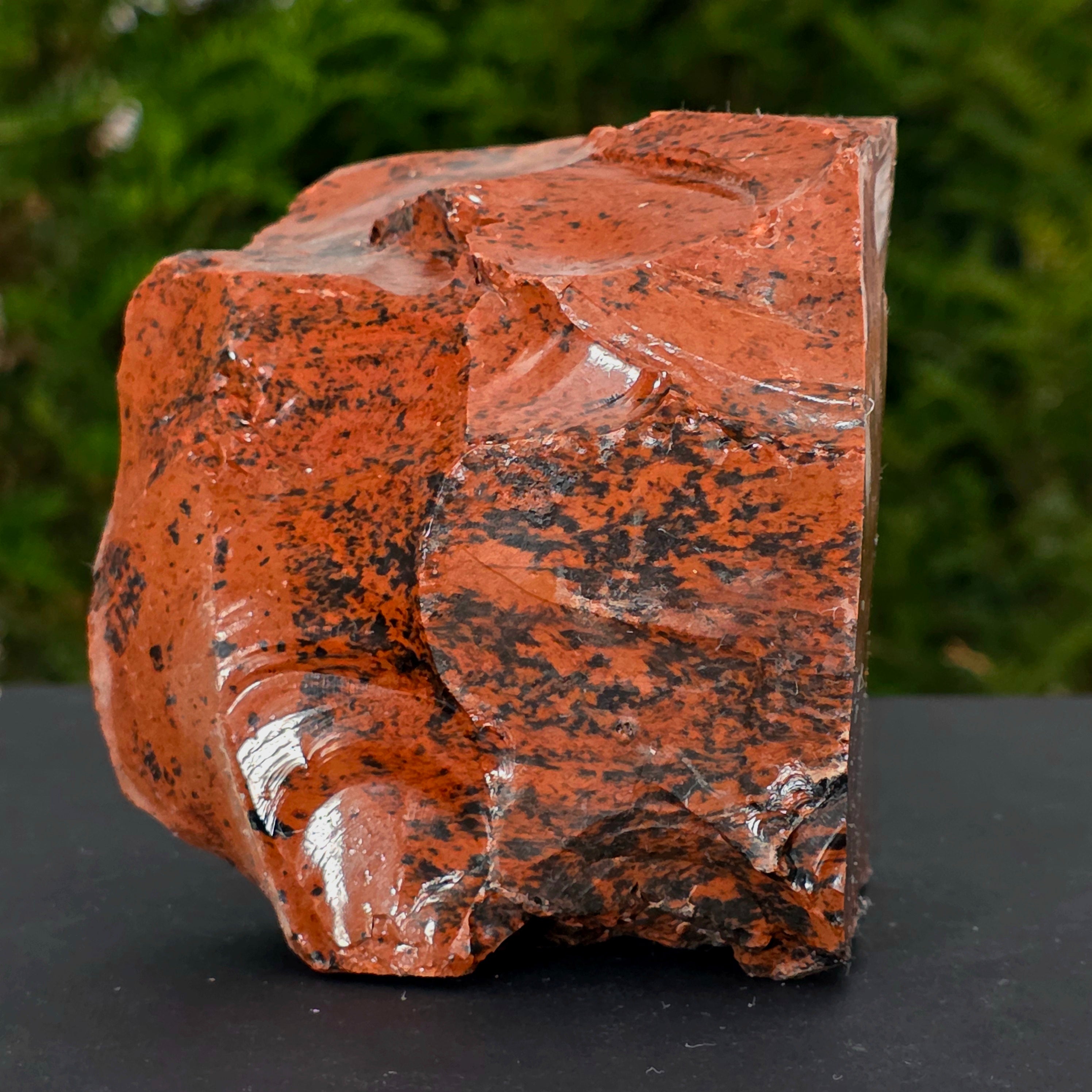 Obsidian mahon Mahogany piatra bruta XL model 2