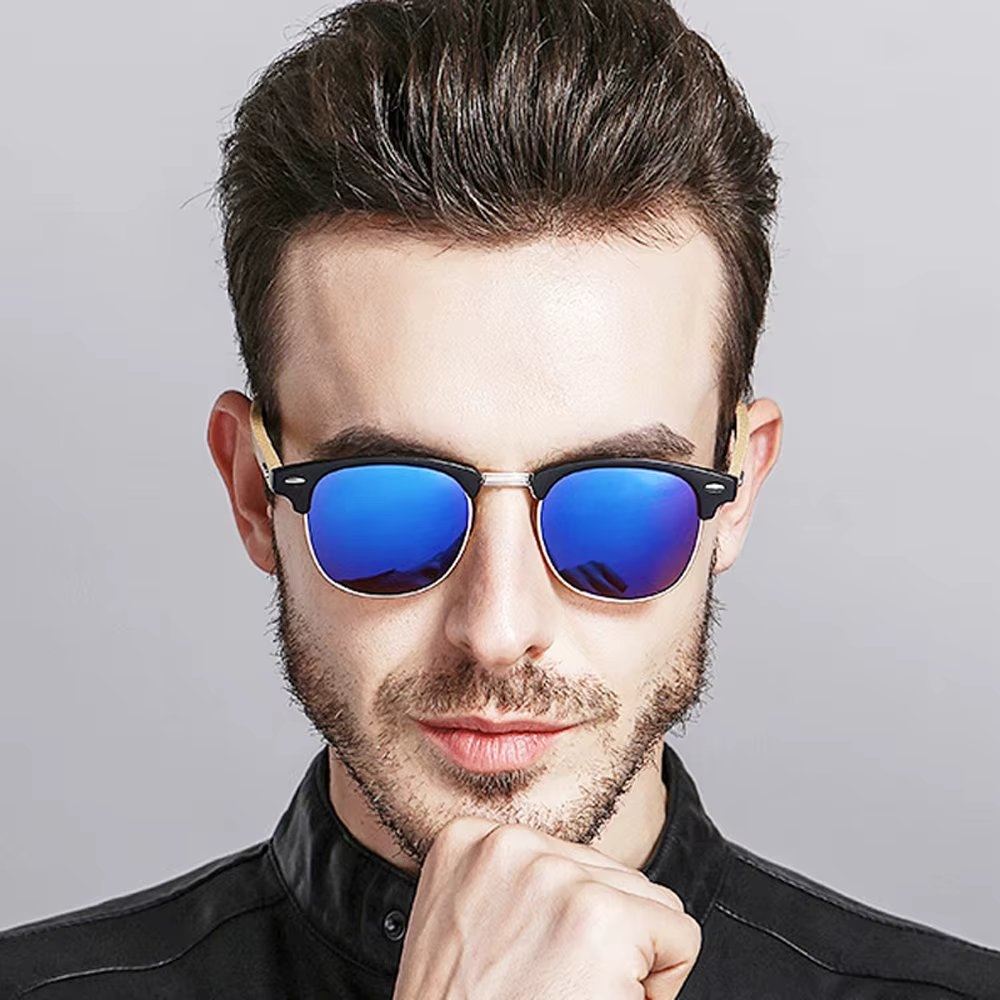 Ochelari de soare pentru barbati, SG176, Gri - poza 3