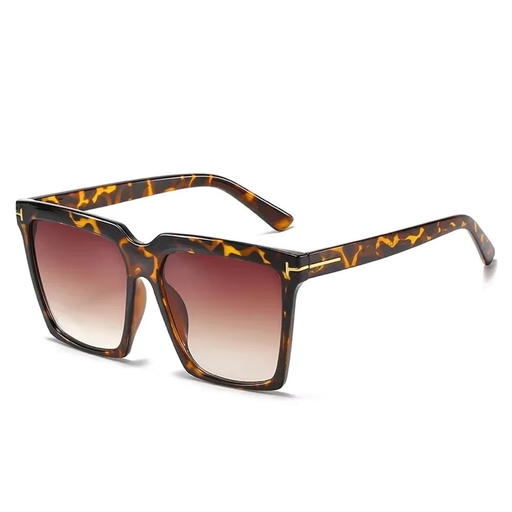 Ochelari de soare pentru femei, SG071, Leopard - poza 1