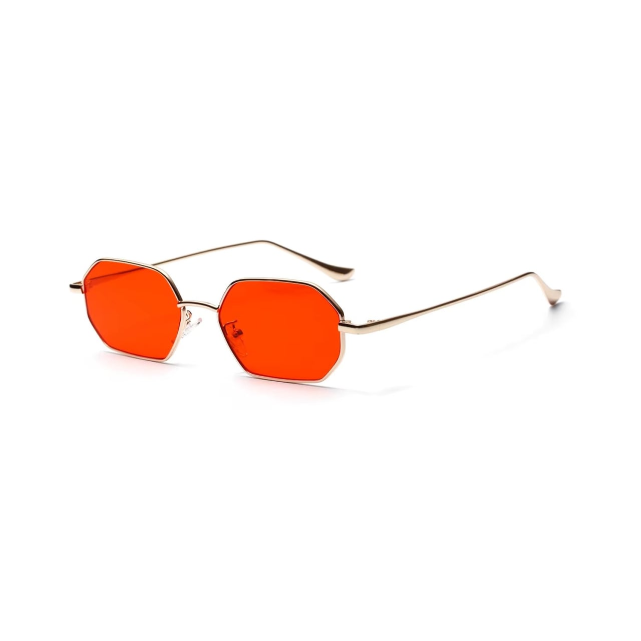 Ochelari de soare pentru femei, SG091, Rosu/Auriu - poza 1