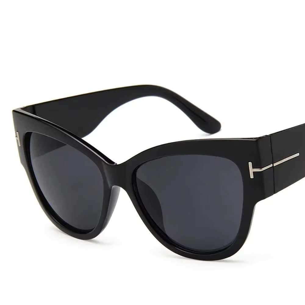 Ochelari de soare pentru femei, SG094, Negru