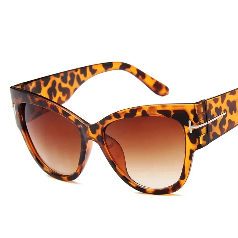 Ochelari de soare pentru femei, SG096, Leopard - poza 1