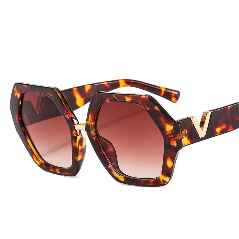 Ochelari de soare pentru femei, SG105, Leopard - poza 1