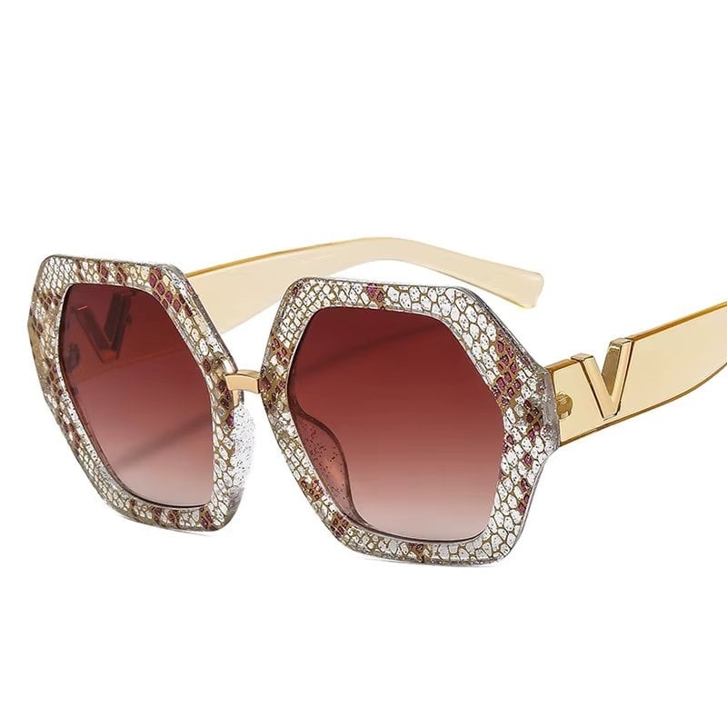 Ochelari de soare pentru femei, SG108, Crem