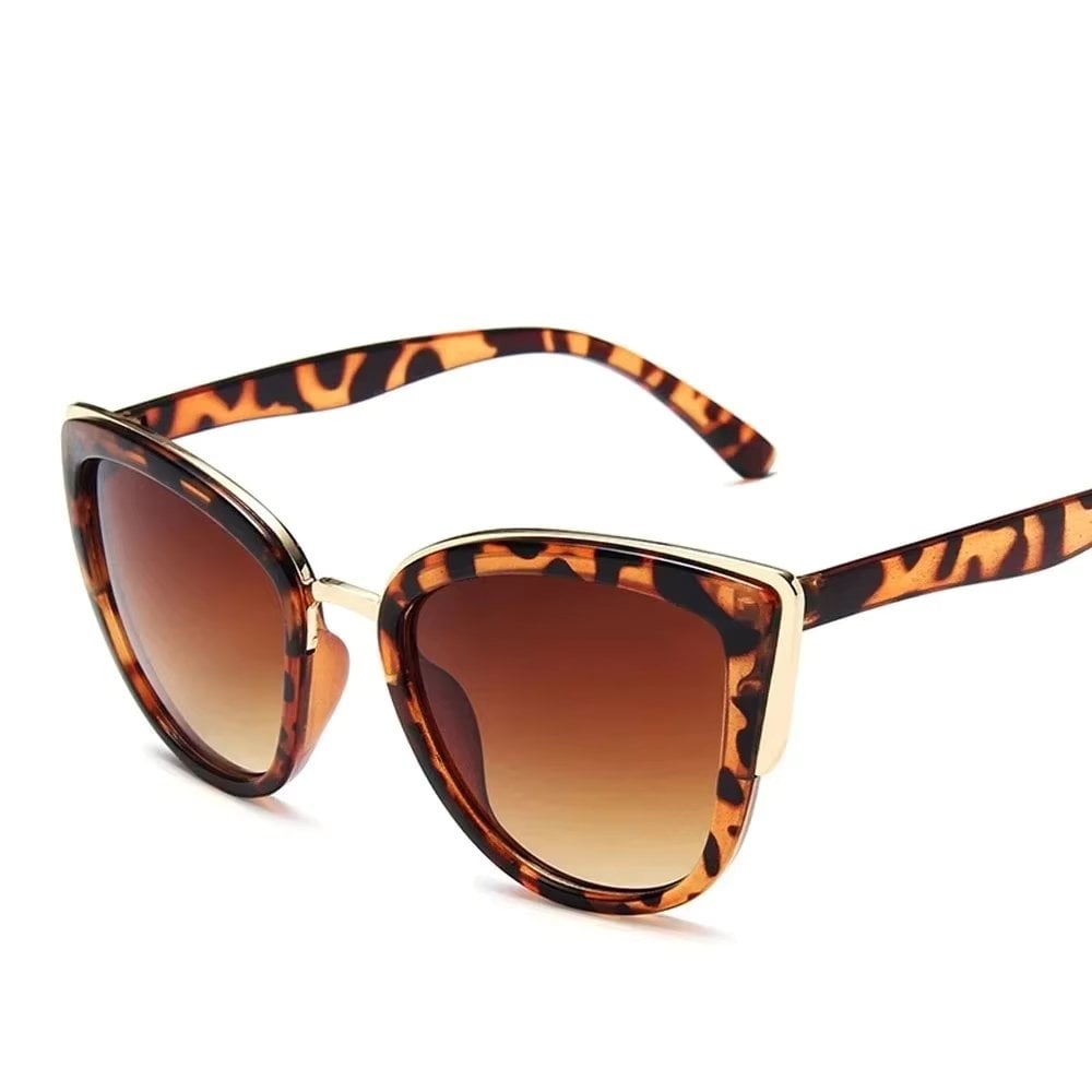 Ochelari de soare pentru femei, SG114, Leopard - poza 1