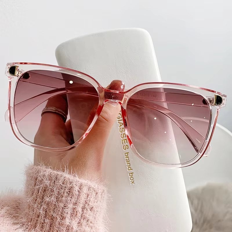 Ochelari de soare pentru femei, SG117, Roz - poza 1