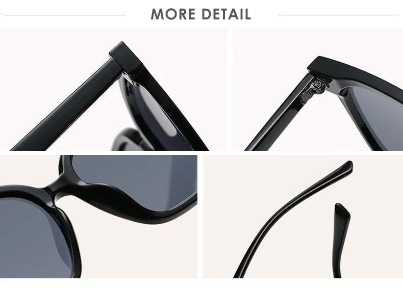 Ochelari de soare pentru femei, SG127, Gri - poza 3