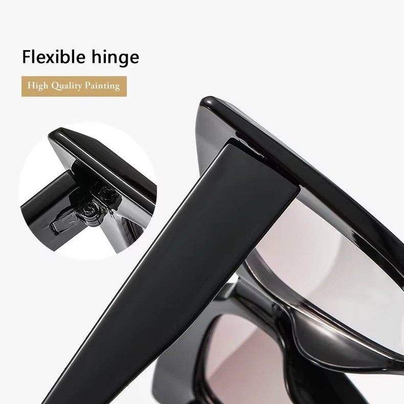 Ochelari de soare pentru femei, SG130, Negru - poza 4