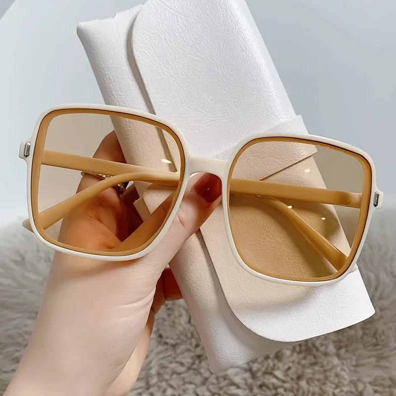 Ochelari de soare pentru femei, SG141, Crem - poza 3