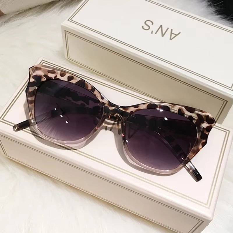 Ochelari de soare pentru femei, SG197, Animal print - poza 3