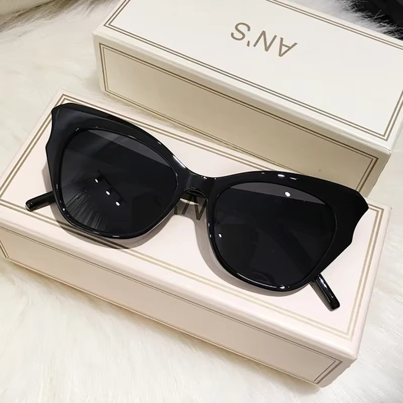 Ochelari de soare pentru femei, SG199, Negru - poza 3