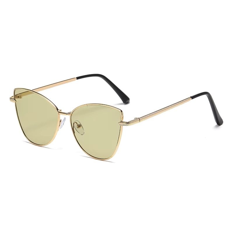 Ochelari de soare pentru femei, SG207, Galben - poza 1