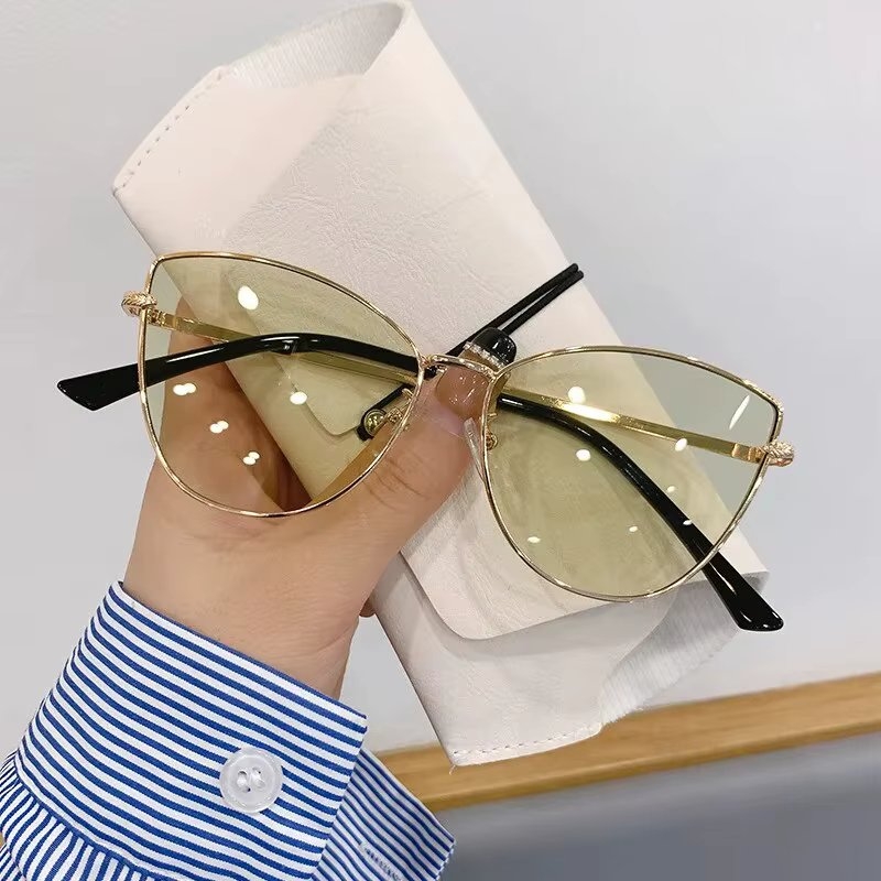 Ochelari de soare pentru femei, SG207, Galben - poza 3