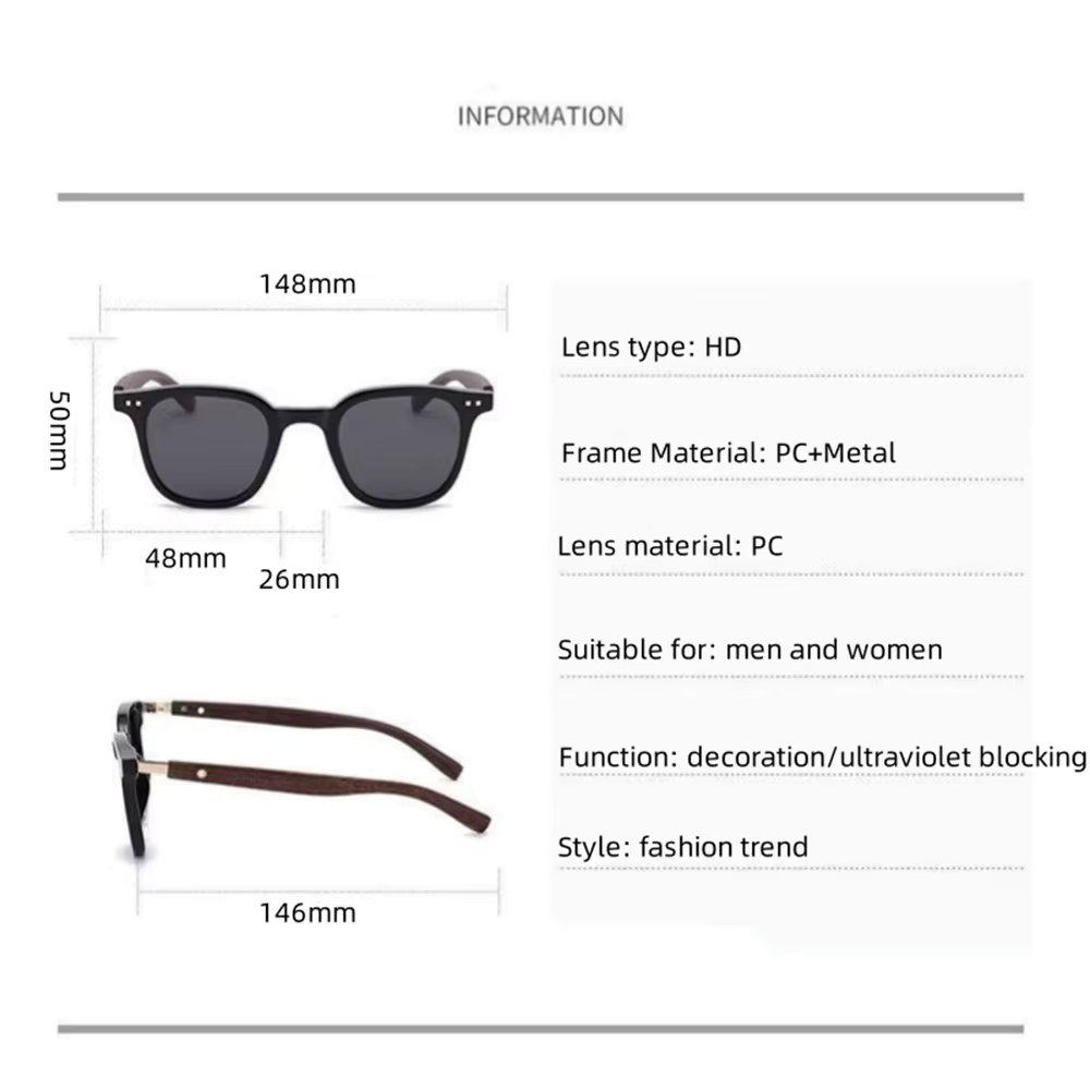 Ochelari de soare unisex, SG037, Gri - poza 5