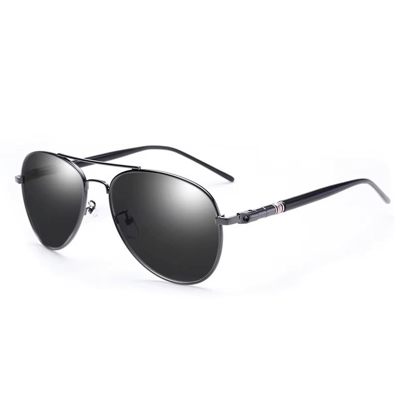 Ochelari de soare unisex, SG038, Gri inchis - poza 1