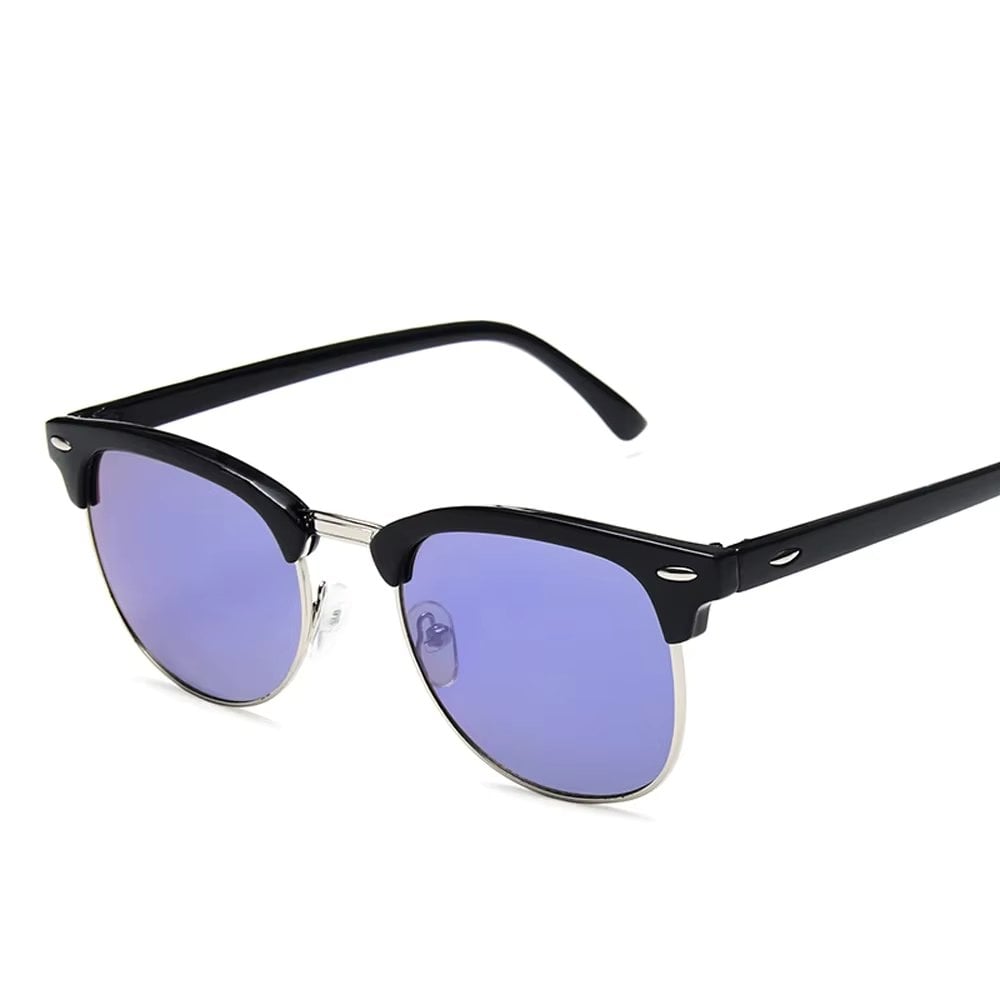 Ochelari de soare unisex, SG054, Negru/Mov - poza 1