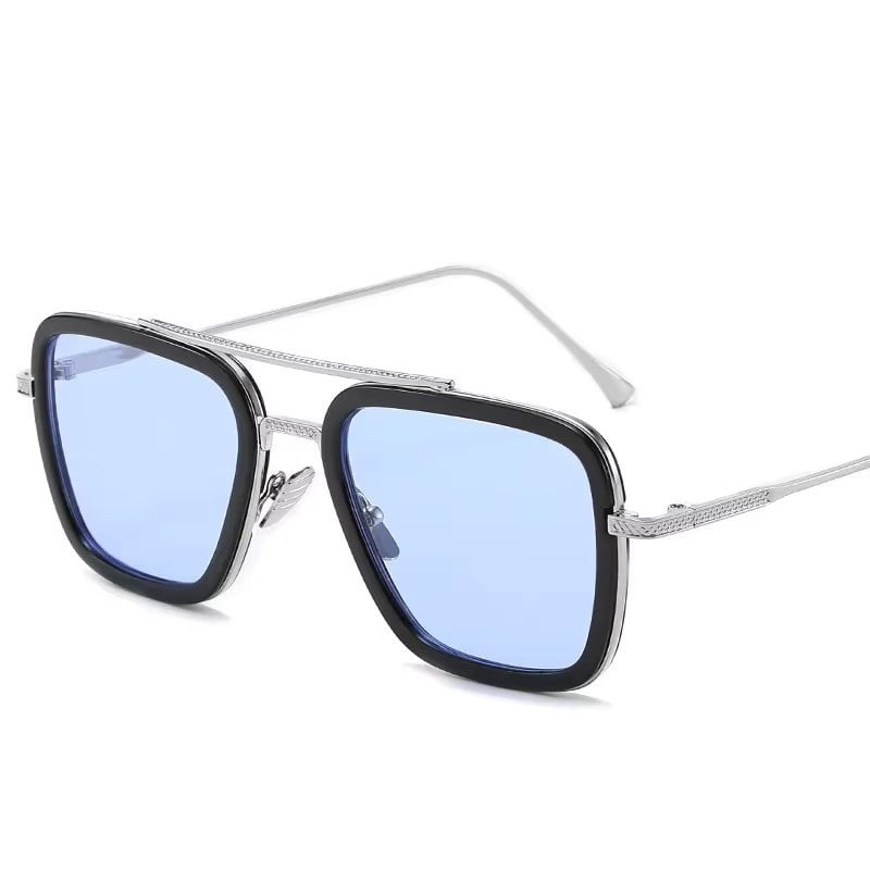 Ochelari de soare unisex, SG163, Albastru - poza 1