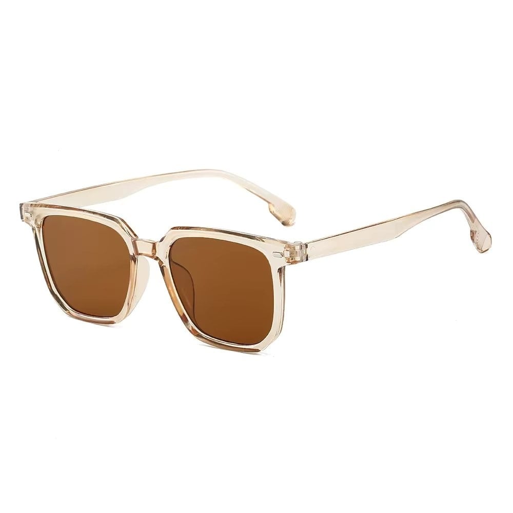 Ochelari de soare unisex, SG182, Crem - poza 1