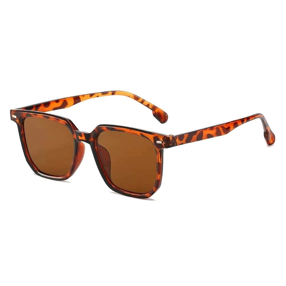 Ochelari de soare unisex, SG183, Animal print - poza 1