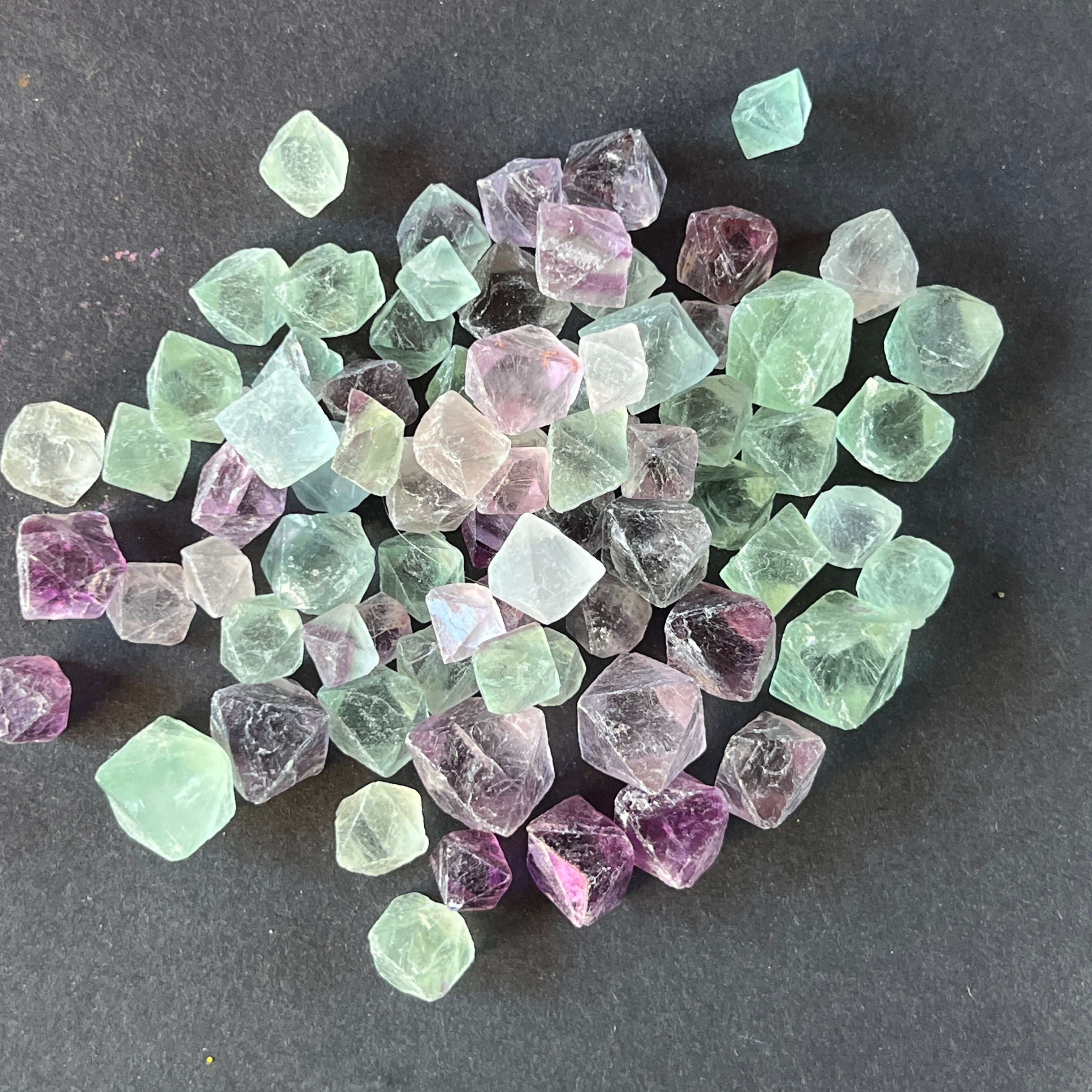 Octaedru fluorit