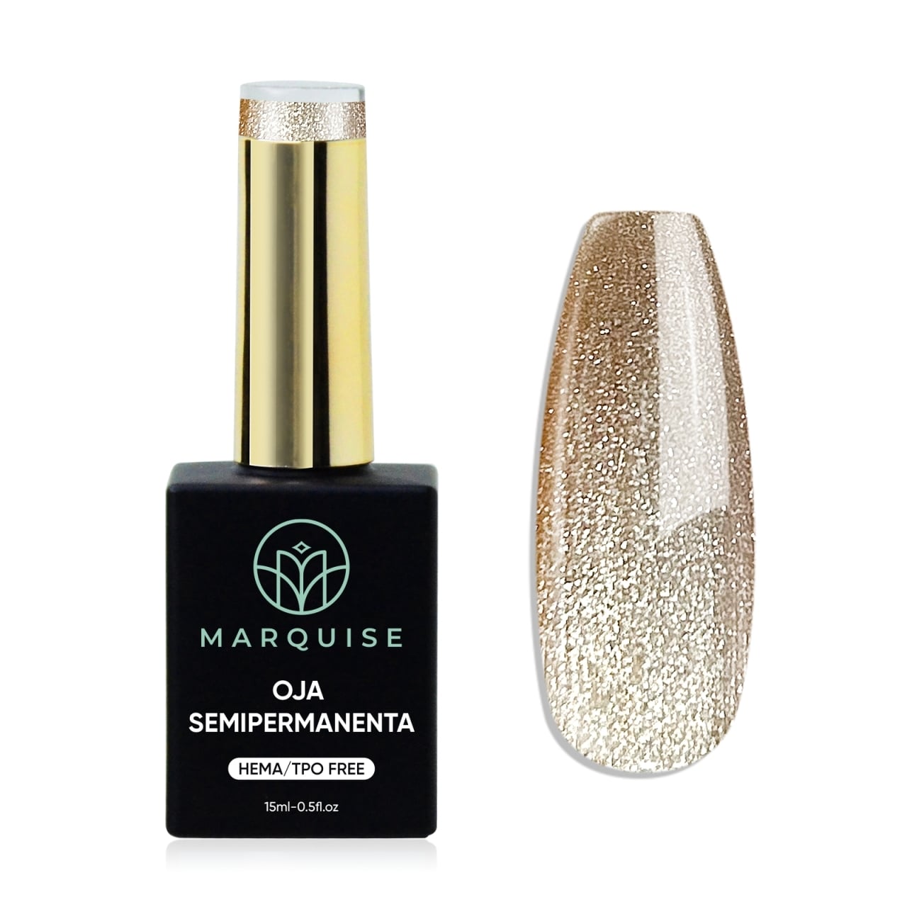 Oja semipermanenta HEMA/TPO FREE, Marquise, Fantasy J1001, 15 ml - poza 1