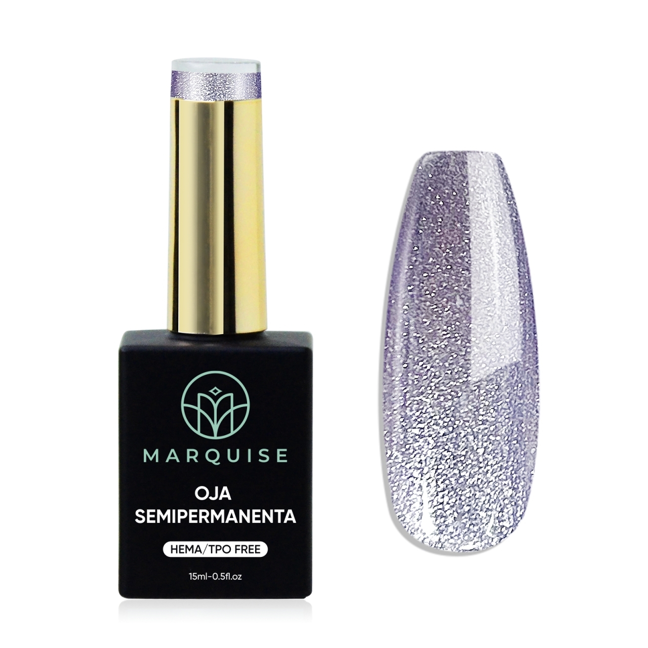 Oja semipermanenta HEMA/TPO FREE, Marquise, Fantasy J1003, 15 ml - poza 1