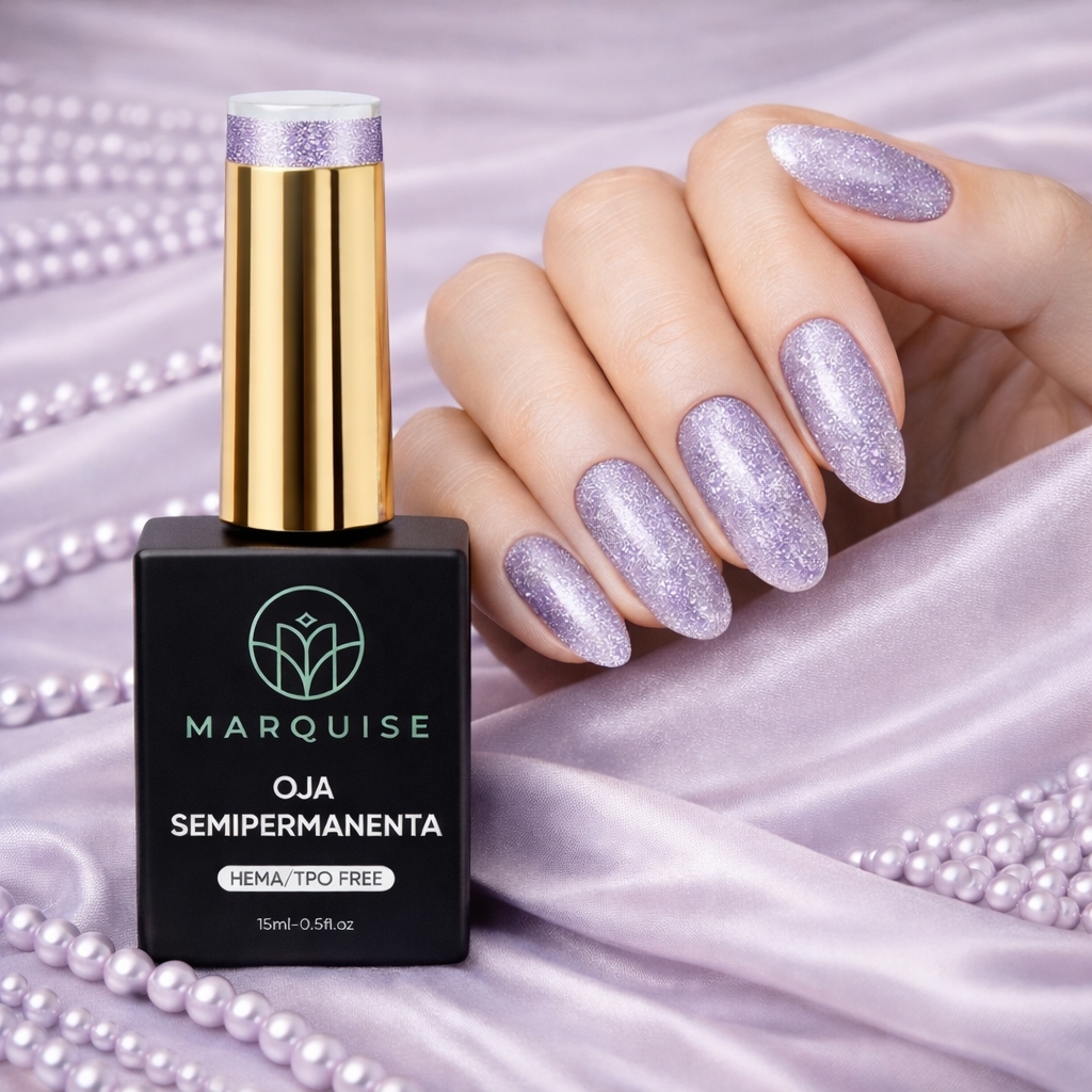 Oja semipermanenta HEMA/TPO FREE, Marquise, Fantasy J1003, 15 ml - poza 2
