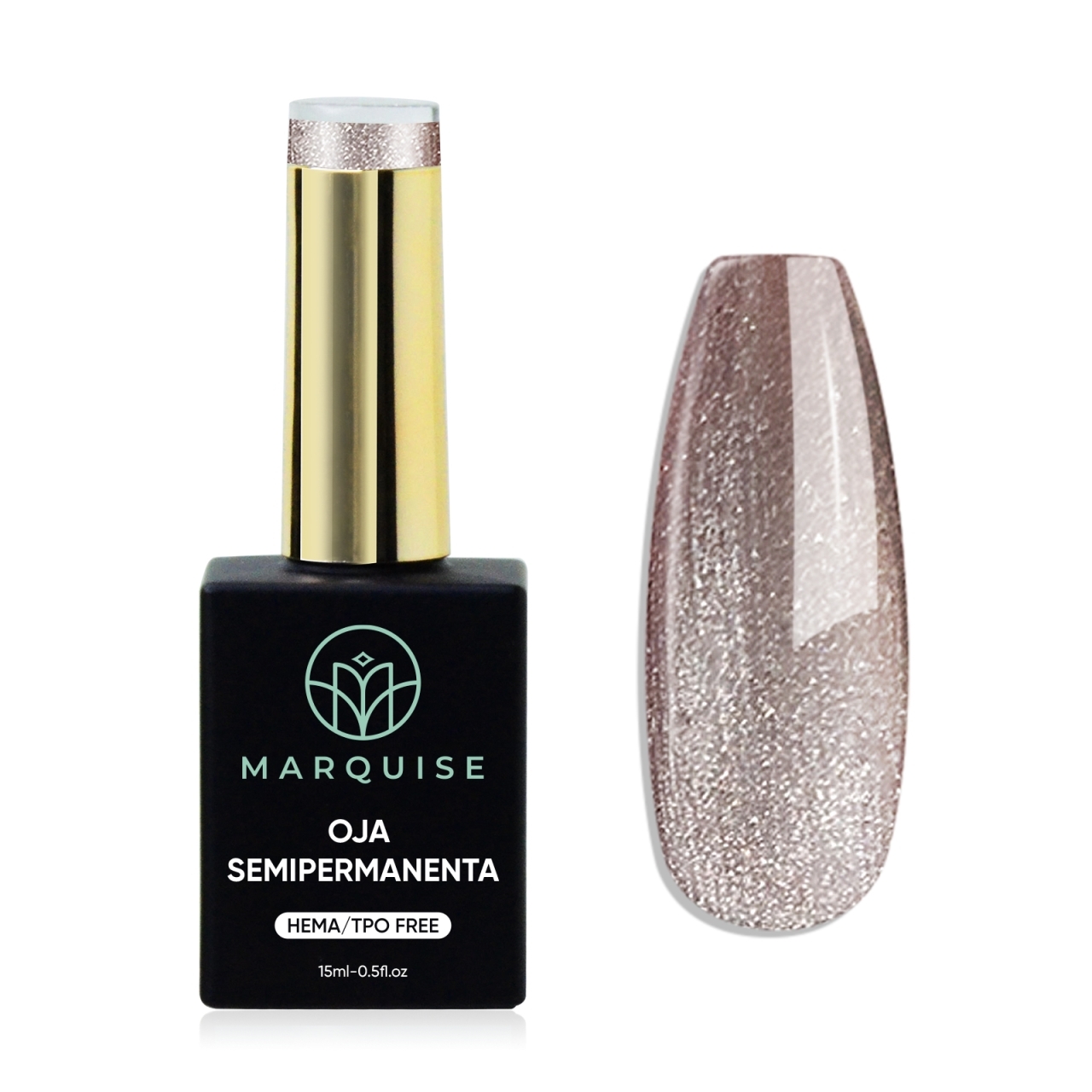 Oja semipermanenta HEMA/TPO FREE, Marquise, Fantasy J1039, 15 ml - poza 1