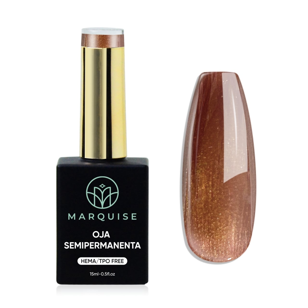 Oja semipermanenta HEMA/TPO FREE, Marquise, Fantasy J1043, 15 ml - poza 1