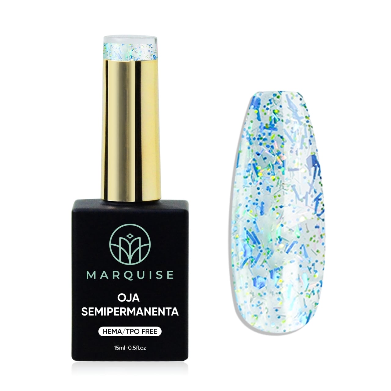 Oja semipermanenta HEMA/TPO FREE, Marquise, Fantasy J1066, 15 ml - poza 1