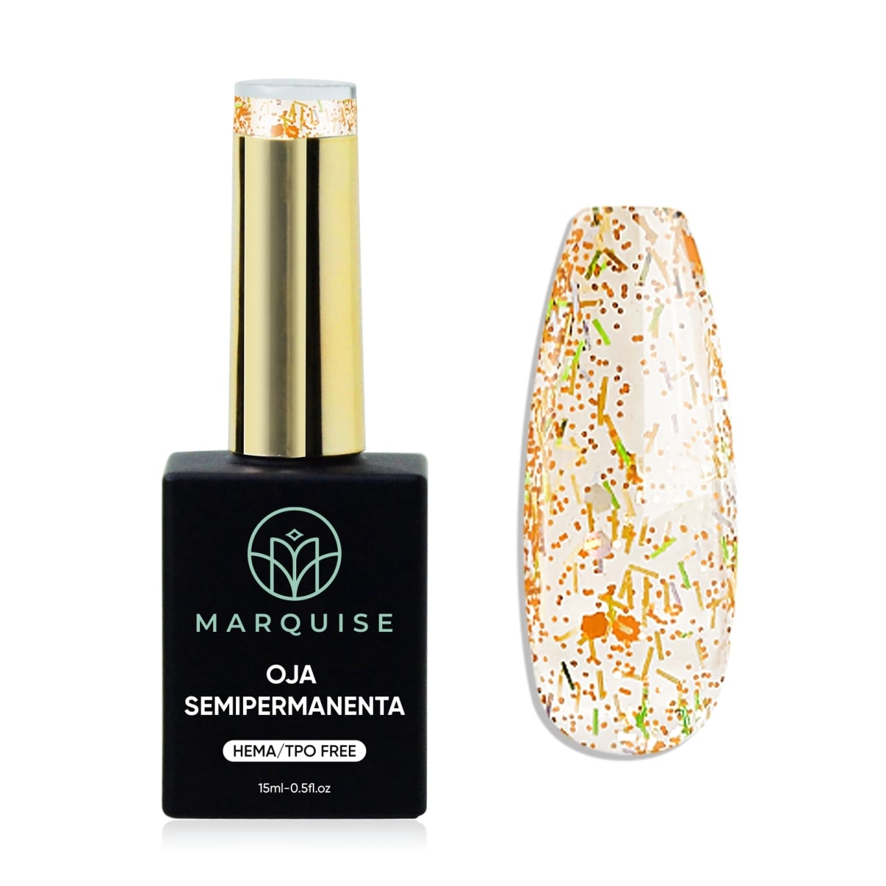 Oja semipermanenta HEMA/TPO FREE, Marquise, Fantasy J1069, 15 ml - poza 1