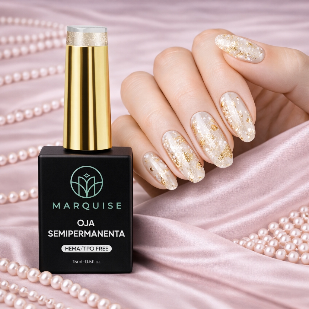 Oja semipermanenta HEMA/TPO FREE, Marquise, Fantasy J1090, 15 ml - poza 2