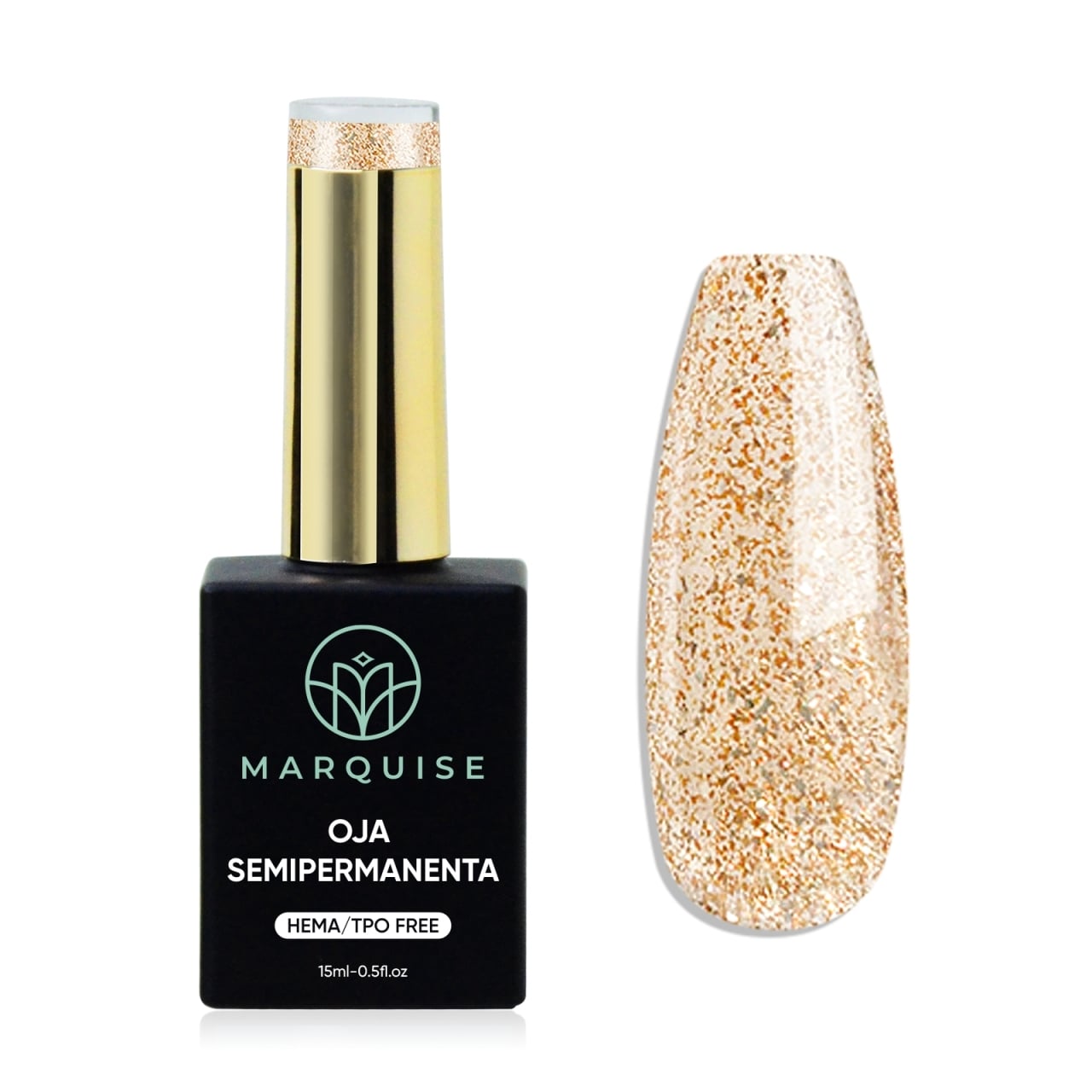 Oja semipermanenta HEMA/TPO FREE, Marquise, Fantasy J1093, 15 ml - poza 1