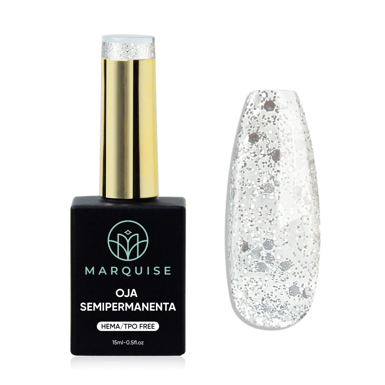 Oja semipermanenta HEMA/TPO FREE, Marquise, Fantasy J938, 15 ml - poza 1