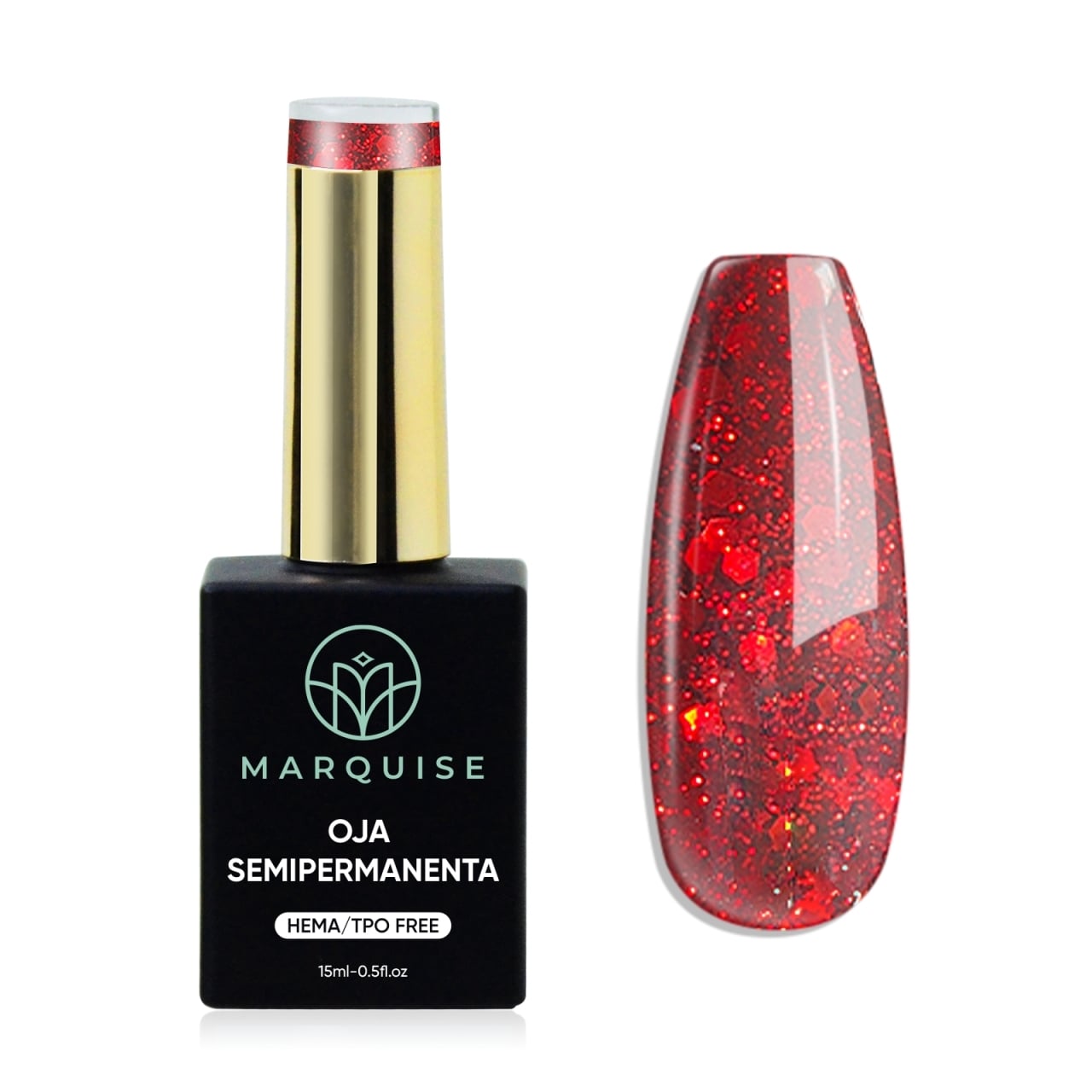 Oja semipermanenta HEMA/TPO FREE, Marquise, Fantasy J942, 15 ml - poza 1