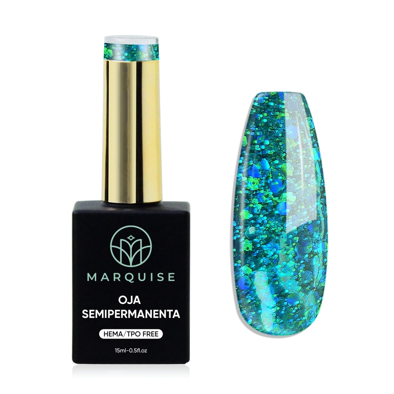 Oja semipermanenta HEMA/TPO FREE, Marquise, Fantasy J945, 15 ml - poza 1