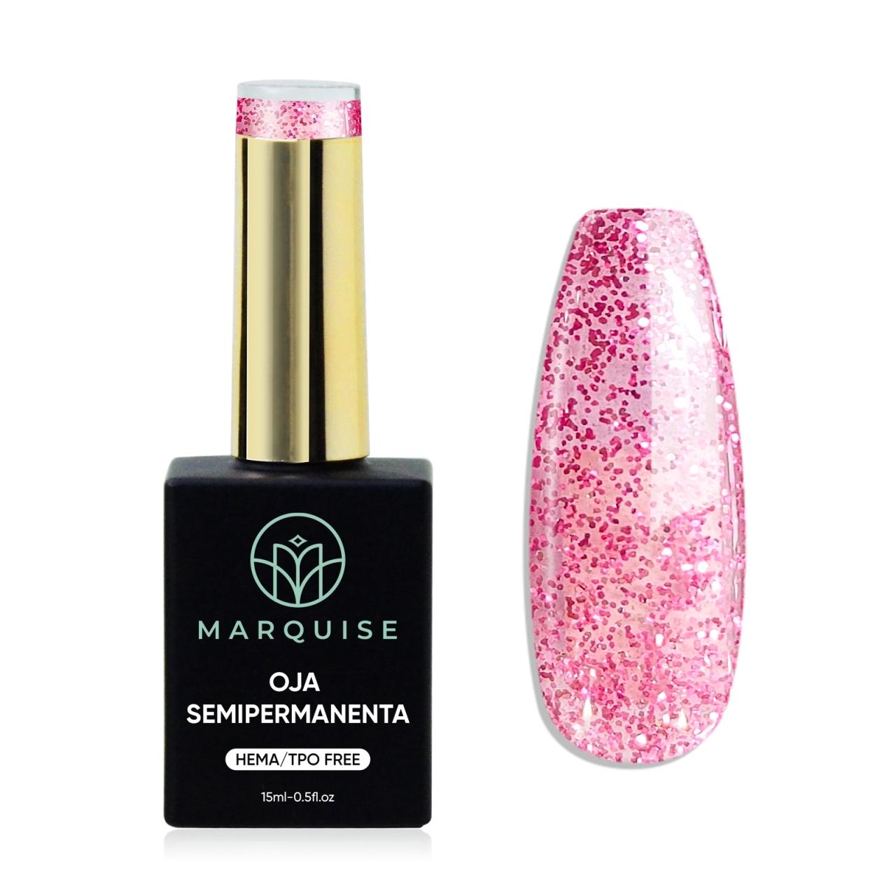 Oja semipermanenta HEMA/TPO FREE, Marquise, Fantasy J959, 15 ml - poza 1