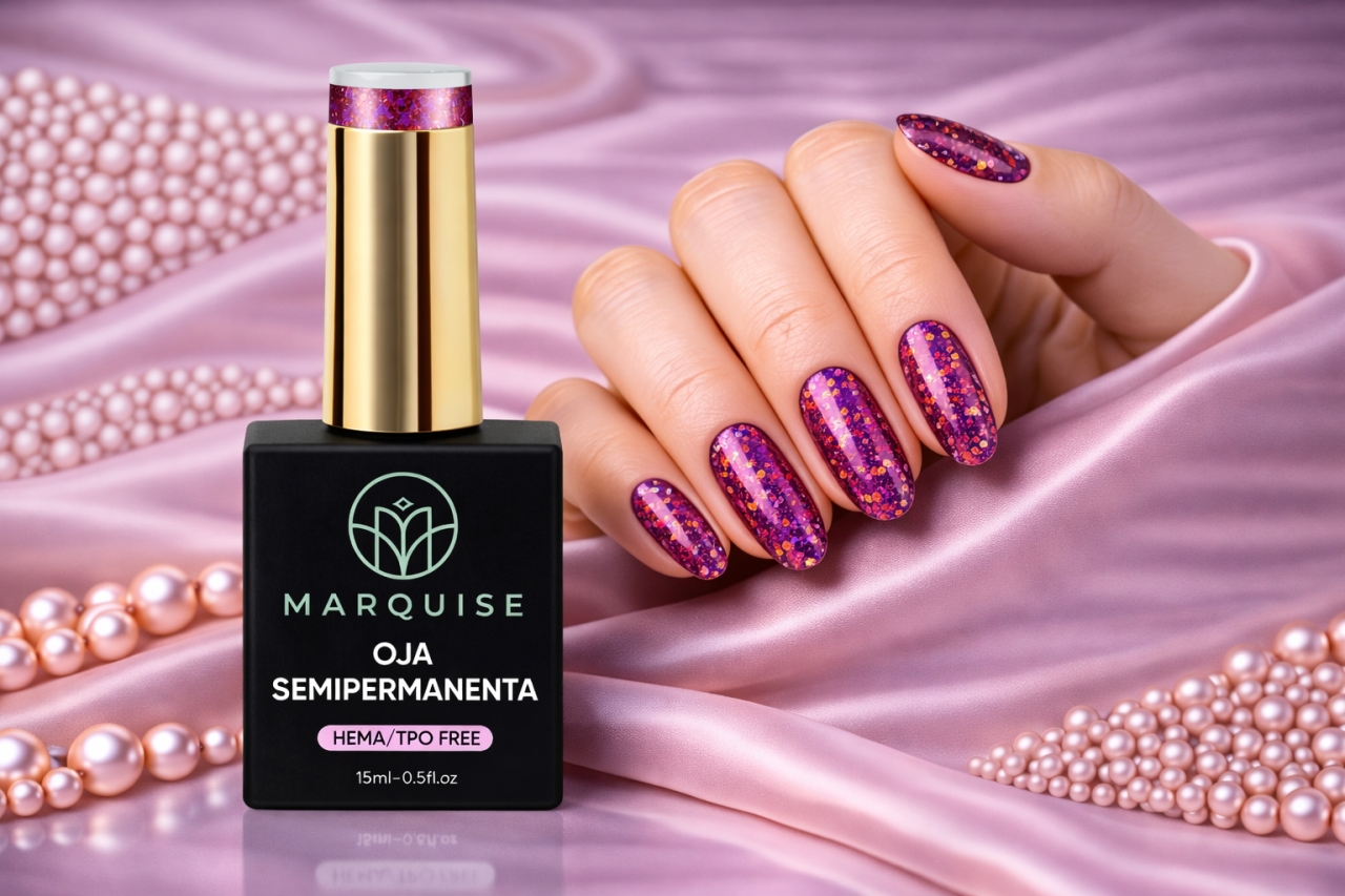 Oja semipermanenta HEMA/TPO FREE, Marquise, Fantasy J962, 15 ml - poza 2