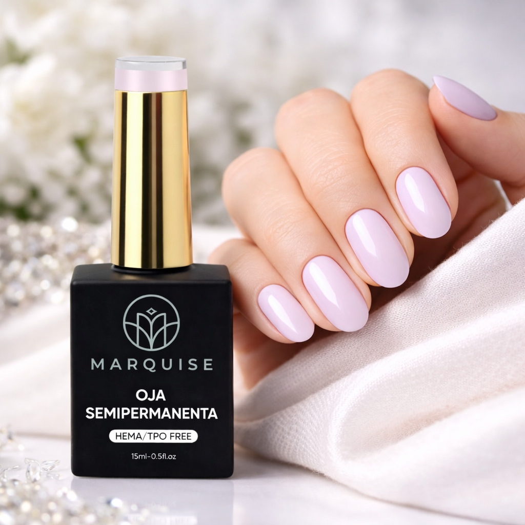 Oja semipermanenta HEMA/TPO FREE, Marquise, Pure Color JY009, 15 ml - poza 2