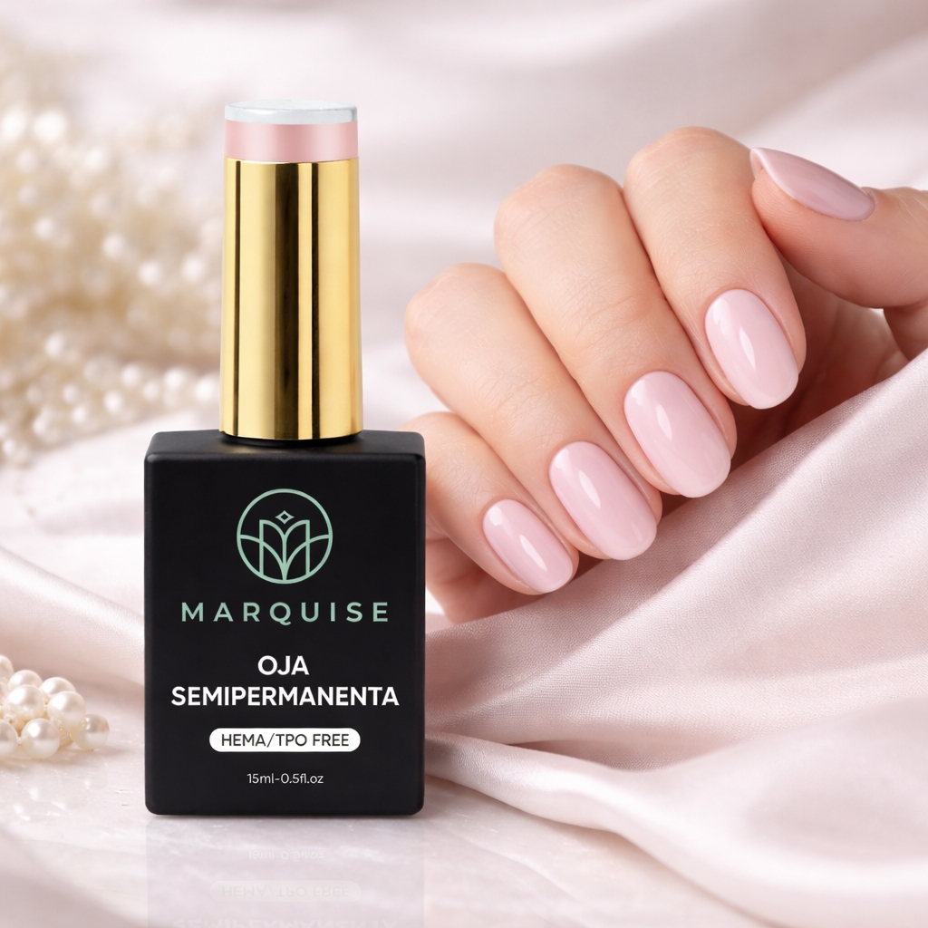 Oja semipermanenta HEMA/TPO FREE, Marquise, Pure Color JY043, 15 ml - poza 2