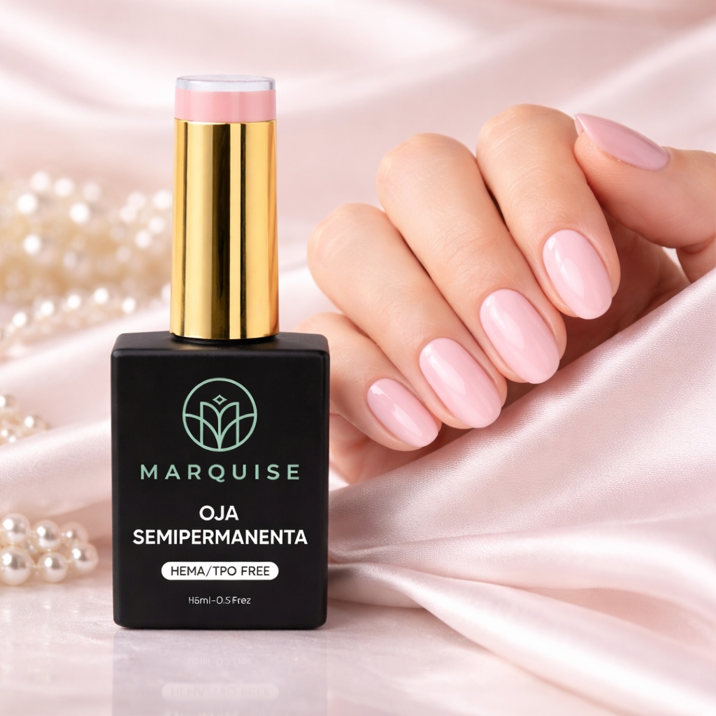 Oja semipermanenta HEMA/TPO FREE, Marquise, Pure Color JY050, 15 ml - poza 2