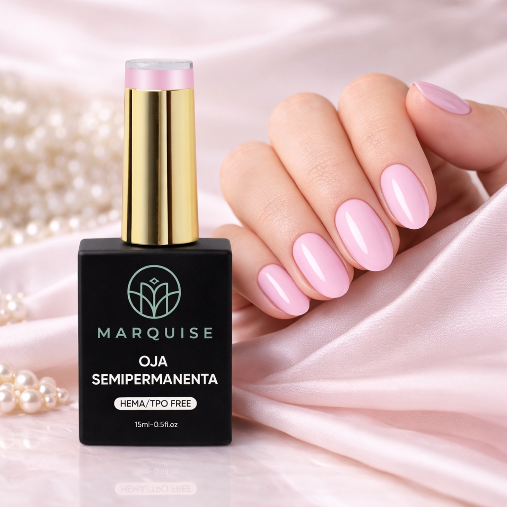 Oja semipermanenta HEMA/TPO FREE, Marquise, Pure Color JY054, 15 ml - poza 2