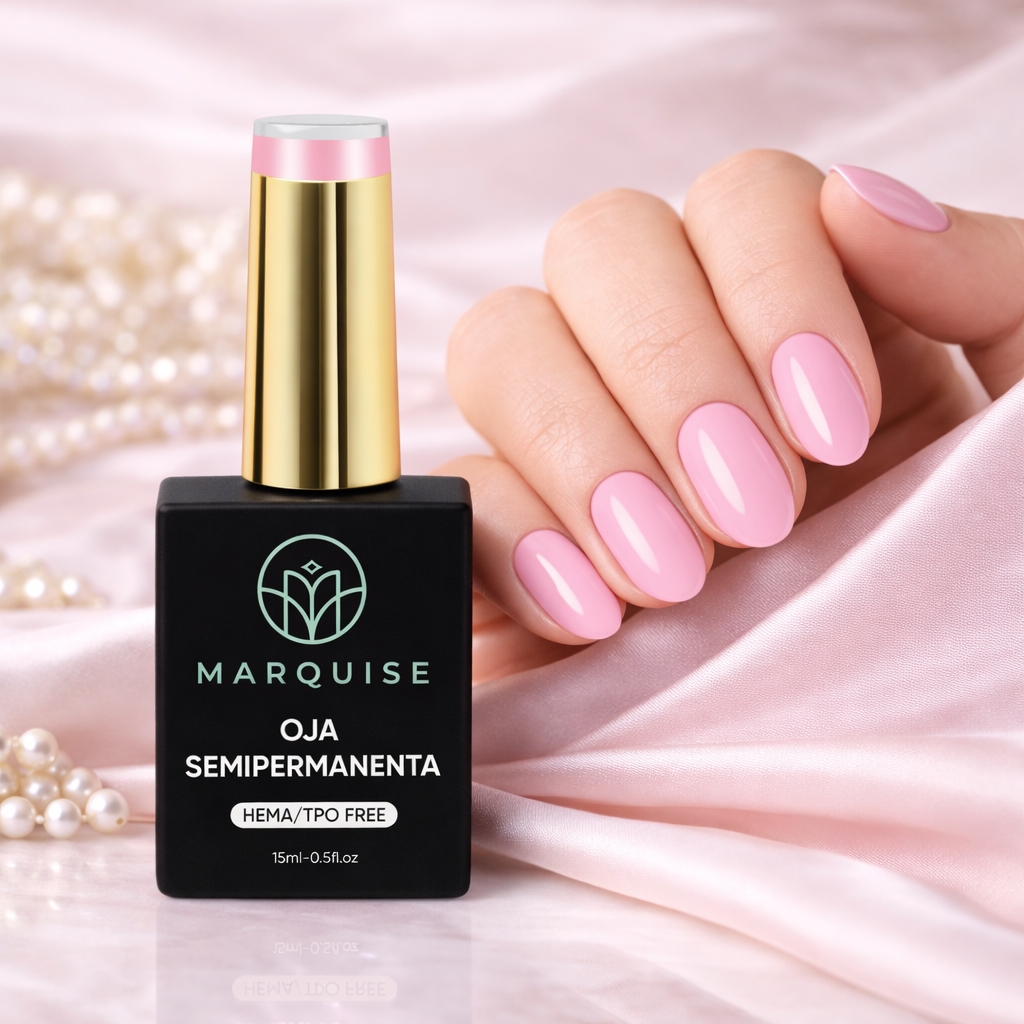 Oja semipermanenta HEMA/TPO FREE, Marquise, Pure Color JY061, 15 ml - poza 2
