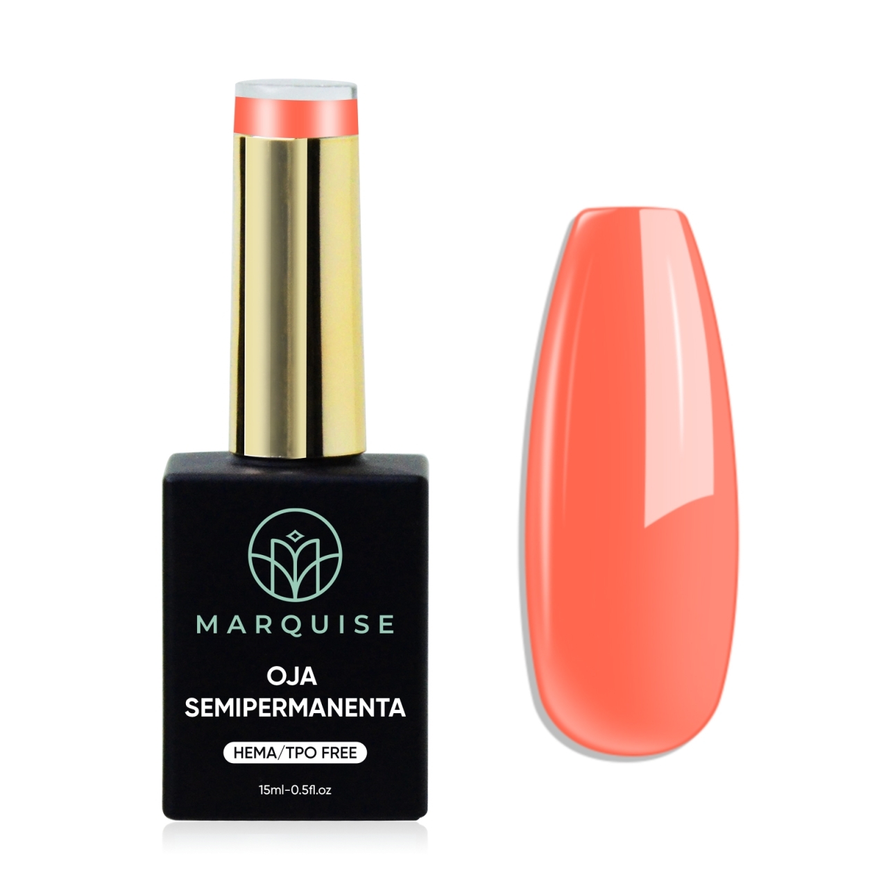 Oja semipermanenta HEMA/TPO FREE, Marquise, Pure Color JY101, 15 ml