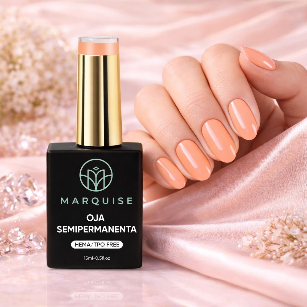Oja semipermanenta HEMA/TPO FREE, Marquise, Pure Color JY105, 15 ml - poza 2