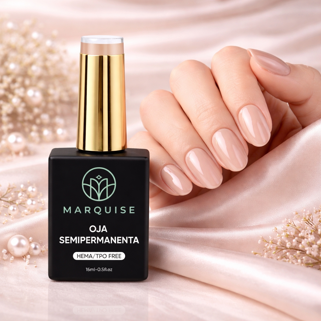 Oja semipermanenta HEMA/TPO FREE, Marquise, Pure Color JY109, 15 ml - poza 2