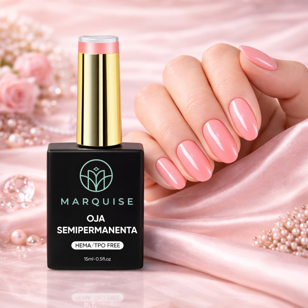 Oja semipermanenta HEMA/TPO FREE, Marquise, Pure Color JY112, 15 ml - poza 2