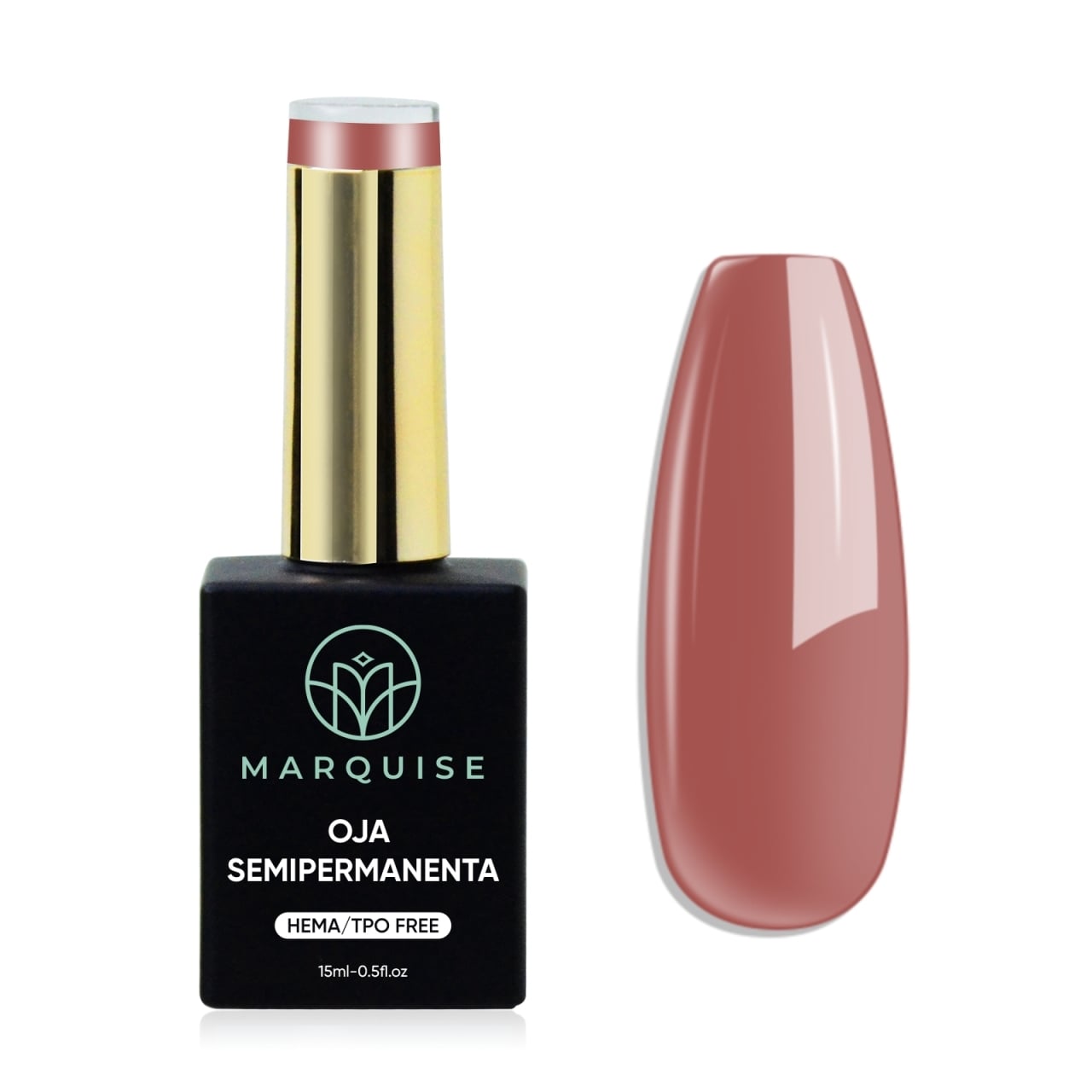 Oja semipermanenta HEMA/TPO FREE, Marquise, Pure Color JY117, 15 ml