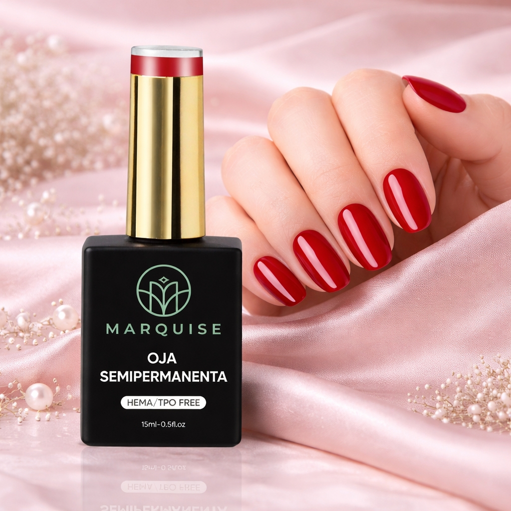 Oja semipermanenta HEMA/TPO FREE, Marquise, Pure Color JY139, 15 ml - poza 2