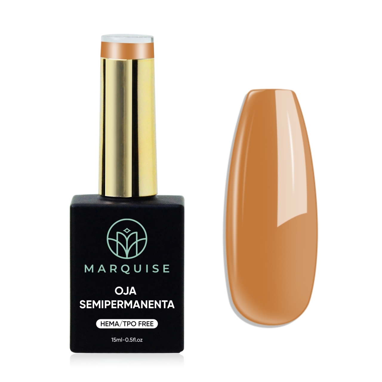 Oja semipermanenta HEMA/TPO FREE, Marquise, Pure Color JY160, 15 ml - poza 1